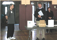 World Tai Chi & Qigong Day; St. Francis De Sales Parish Hall, Patchogue NY (April 30, 2005): The Honorable Brian X. Foley, Suffolk County Legislation 7th District, presents Laoshi Laurince McElroy with the Proclamation from the Suffolk County Legislature to acknowledge April 30th as World Tai Chi and Qigong Day. Video footage courtesy of Spencer Gee Wellness Corporation.