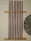 In the Kwoon (January 2012): For years at 29 South Ocean, Water Tigers Gan were leaning in a corner. Thanks to senior student Mark Williams, we now have our very own weapon rack in the shared-space studio.