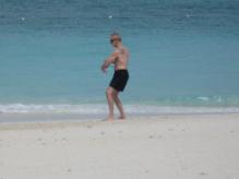 Grace Bay, Providenciales; Turks & Caicos (October 2012): Tai Chi doesnt take a vacation. Even though Laoshi Laurince McElroy is on holiday, he begins each day with a little Tai Chi on the Beach.