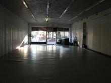 Moving (July 24, 2014): 29 South Ocean looked quite desolate for our last pair of classes with nearly everything but the mat already headed to our new location.