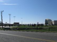 World Tai Chi & Qigong Day; Shorefront Park, Patchogue NY (April 27, 2013): The day begins under bright sun and blue skies.