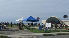 World Tai Chi & Qigong; Shorefront Park, Patchogue NY (April 30, 2016): Although our 16th annual event in Shorefront Park opened under cloudy skies, it soon greeted the sun and the overall weather for the morning was often called perfect.